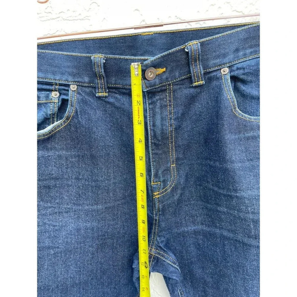 Prana Mens Straight Leg Fit Denim Jeans Blue Sz 38 - Picture 10 of 13